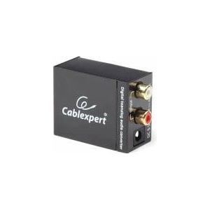 Gembird ENERGIE DSC-OPT-RCA-001 Gembird audio adapter/converter Toslink - > Analog RCA