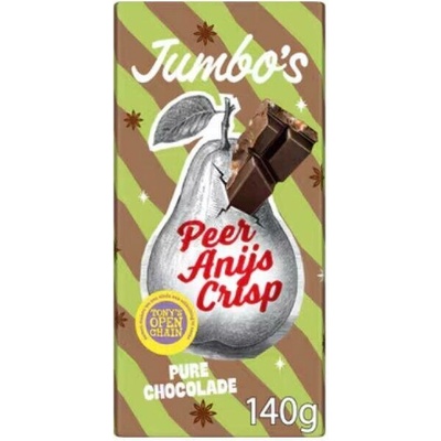 Jumbo hořká s kousky hrušky anýzu a křupavých sušenek 140 g