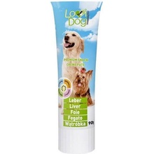 Lovi Dog Snack Creme Pate Liver paštika pro psy v tubě s játry a vitamíny 90 g