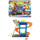 Mattel Hot Wheels CITY COLOR SHIFTERS AUTOMYČKA S OTOČNÝM TUNELEM