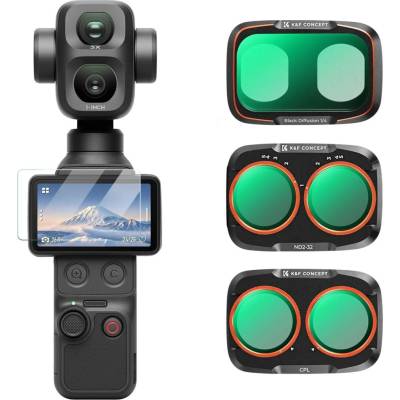 KF Concept sada filtrů pro DJI Osmo Pocket 4P (CPL+Black Diffusion 1/4+ND2-32)