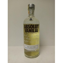 Absolut Vanilia 38% 1 l (holá láhev)
