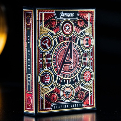 Hrací karty Avengers Red