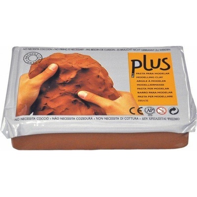 Keramická hmota Plus bez výpalu 1,5 kg terakota – Sleviste.cz