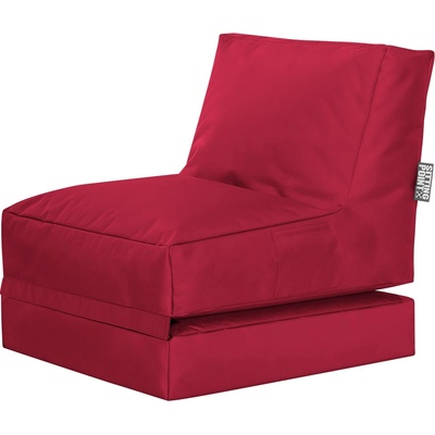 Scuba Sedací vak Twist 90 x 70 x 80 cm červený