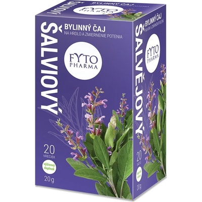 Fytopharma Šalvějový čaj 20 x 1 g