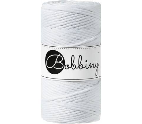Bobbiny Macrame Regular 3mm - white