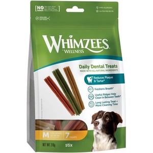 WHIMZEES Stix дентални лакомства M, 7 x 30 г