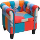 vidaXL patchwork textilní 241027