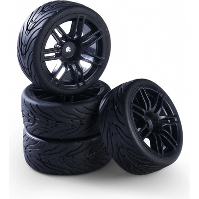 Carson Kolesá wheel set 14 Sp.Design 4 black 1/10