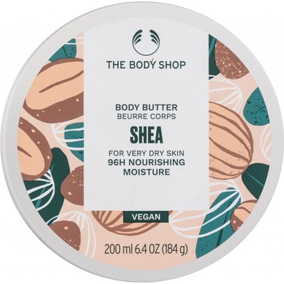 The Body Shop Shea tělové máslo 200 ml – Zboží Dáma