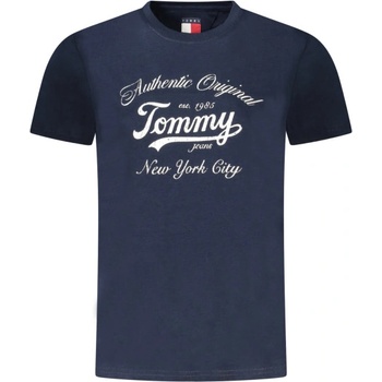 Tommy Hilfiger Дамска тениска с къс ръкав tommy hilfiger, Размер m, Цвят Синьо (dw0dw21404_blc1g)