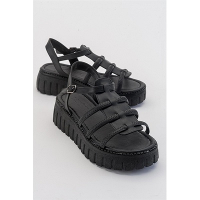 Moda Trend Дамски ежедневни сандали - Черни #381872 (381872_Черно)