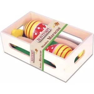 Bontempi Bontempi: Дървени дрънкалки - 18 см, различни