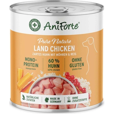 AniForte LandChicken kuřecí s mrkví 800 g