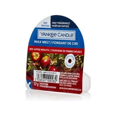 Yankee Candle vonný vosk do aromalampy Red Apple Wreath 22 g
