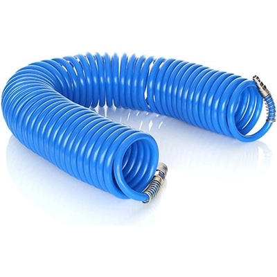 TA115 Polyethylenová tlaková hadice, spirálová, 8 mm x 12 mm x 20 m, 8 bar, s rychlospojkami