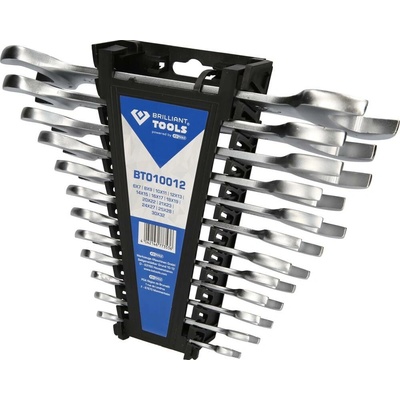 Brilliant Tools sada oboustranných plochých klíčů 6 - 32 mm BT010012