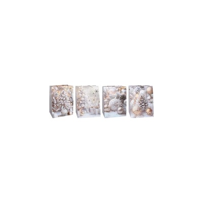 Dárková taška M 26x32x10 cm VÁNOCE 055057
