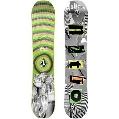 NITRO RIPPER KIDS X VOLCOM Dětský snowboard, zelená, 126