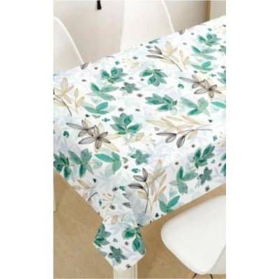 Impol Trade Ubrus PVC PR005 listy zelené a zlaté návin 20 mx140cm