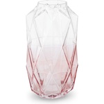 Premier Housewares Розова стъклена ваза (височина 28 cm) Brice - Premier Housewares (1411580)