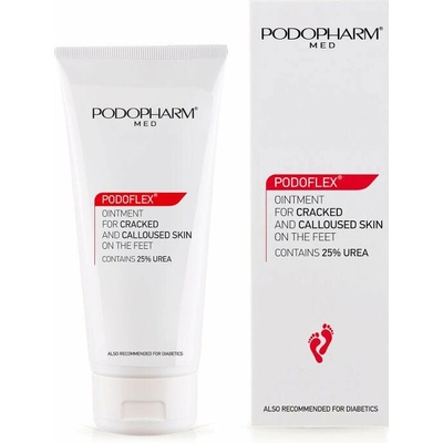 PODOPHARM PODOFLEX mast na popraskanou, mozolnatou kůži s 25% UREY 100 ml
