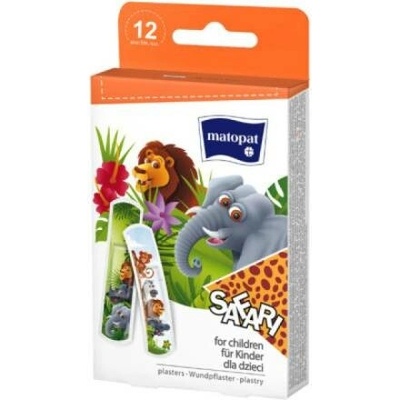 TZMO Matopat Náplast SAFARI 12 ks