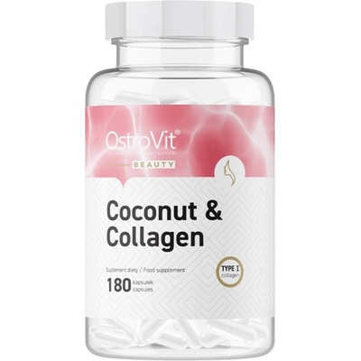OstroVit Coconut & Collagen | Marine Collagen with MCT [180 капсули]