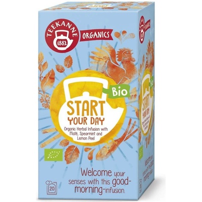 Teekanne Organics BIO Start your day čaj 20 x 1,8 g