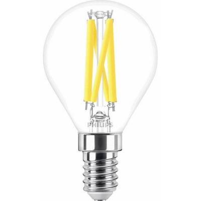 Philips LED žárovka MASTER Value LEDLuster DT 3.4-40W E14 927 P45 CL G