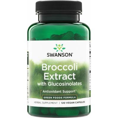Swanson Broccoli Extract with Glucosinolates 120 kapslí 600 mg