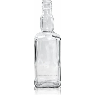 Skloobaly Skleněná lahev Square 500 ml - PP 28 - paleta 1666 ks