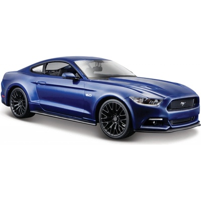 Maisto 2015 Ford Mustang GT metal modrý 1:24