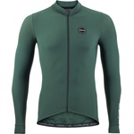 Nalini Фланелка с дълъг ръкав за колоездене Nalini New Soft Wrap L/S Jersey Cycling jersey - Grren Pine (056-3822-0413)