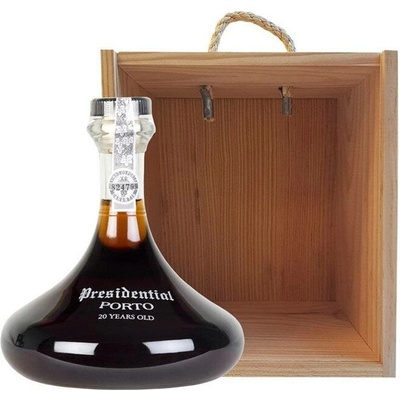 C. da Silva (Vinhos) S.A. Porto Presidential Tawny 20y Karafa 20% 0,75 l (dřevěná kazeta)