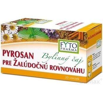 Fyto bylinný čaj PYROSAN pre žalúdočnú rovnováhu porciovaný 20 x 1,5 g