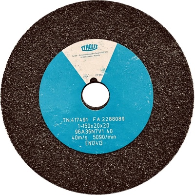 Tyrolit Brusný kotouč plochý 150 x 20 x 20 mm 96A36N7V40 T417491