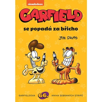 Garfield 66 - Garfield se popadá za břicho[Davis Jim]