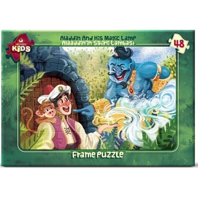 Art Puzzle Детски пъзел Art Puzzle от 48 части - Аладин и вълшебната лампа (5795)