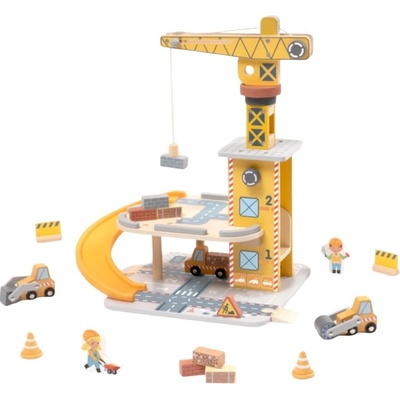 Tooky Toy Žeriav a autíčka set