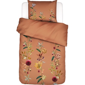 Essenza Спално бельо Feda с калъфка за възглавница 70 x 90 cm затваряне с цип 140 x 200 см оранжево (100798-502-01)