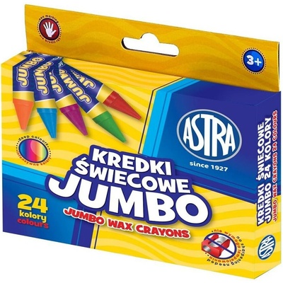 Astra voskové farbičky Jumbo 24ks 316118006