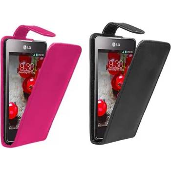 Image 1 of LG Optimus L7 II P710 Flip Кожен Калъф + Протектор
