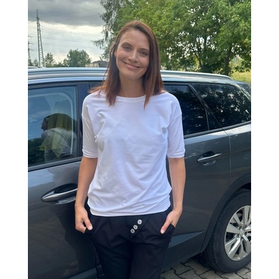 Dámske oversized tričko Darina horčicové