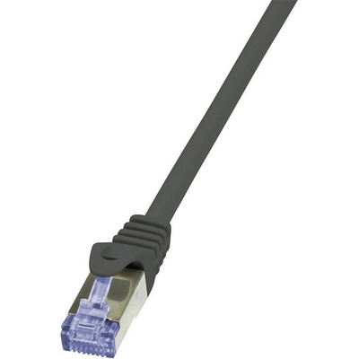 LogiLink CQ3093S RJ45 CAT 6A S/FTP, 10m, černý