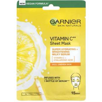 Garnier Skin Naturals Сияйна маска за лице с витамин С 28g (C6476101)