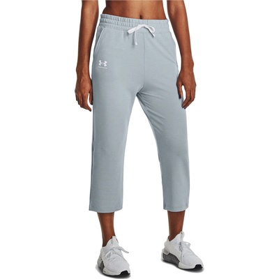 Under Armour Панталони Under Armour Under Armour UA Rival Terry Flare Crop Син Velikost S