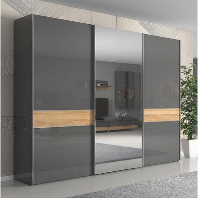 Гардероб с плъзгащи врати Onyx PK281 OG ON