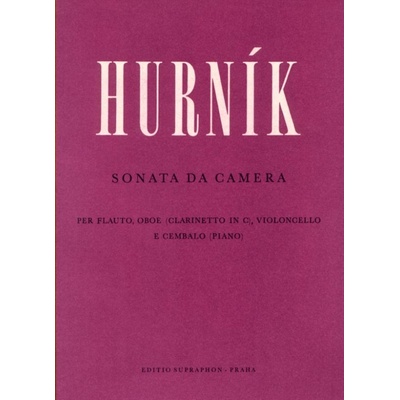 Sonata da camera pro flétnu hoboj housle violoncello a cemba